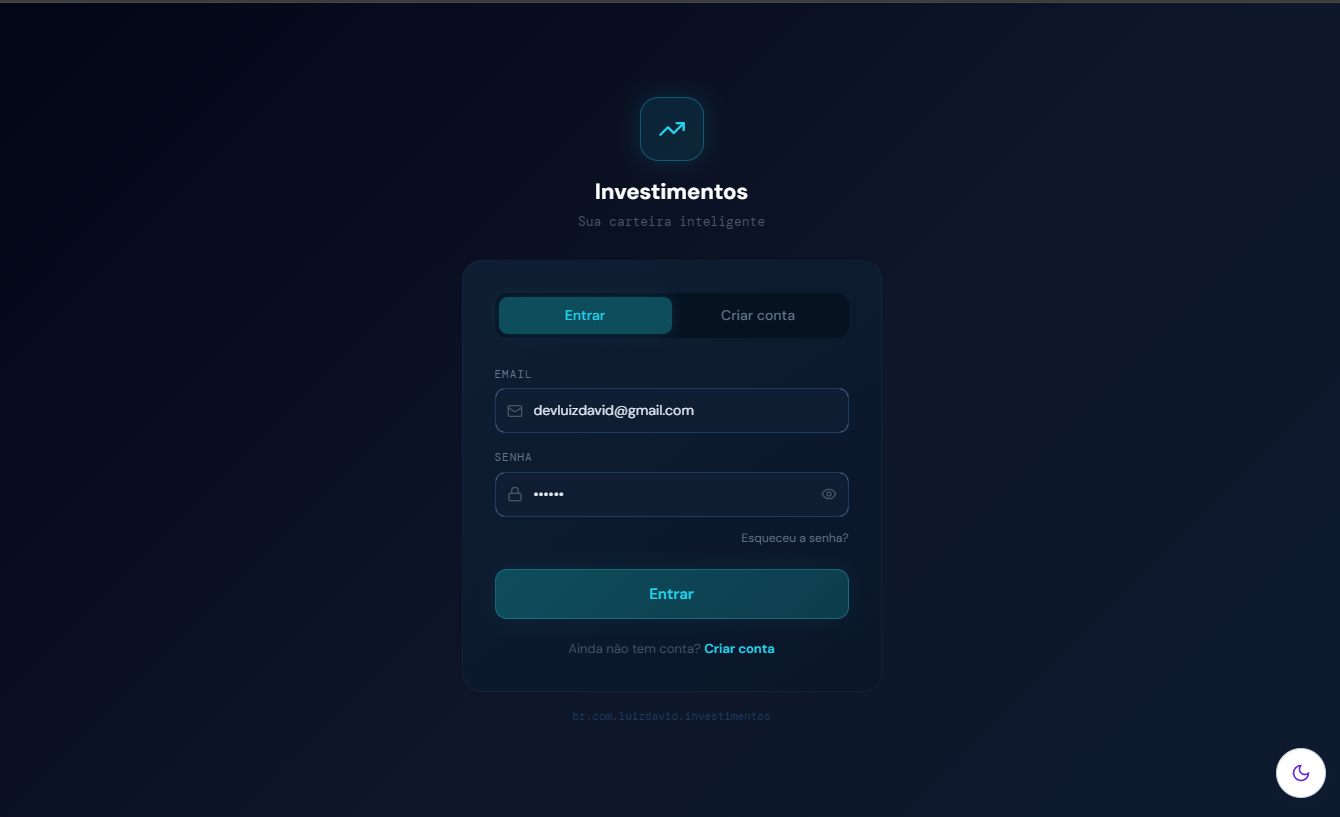 App de Finanças